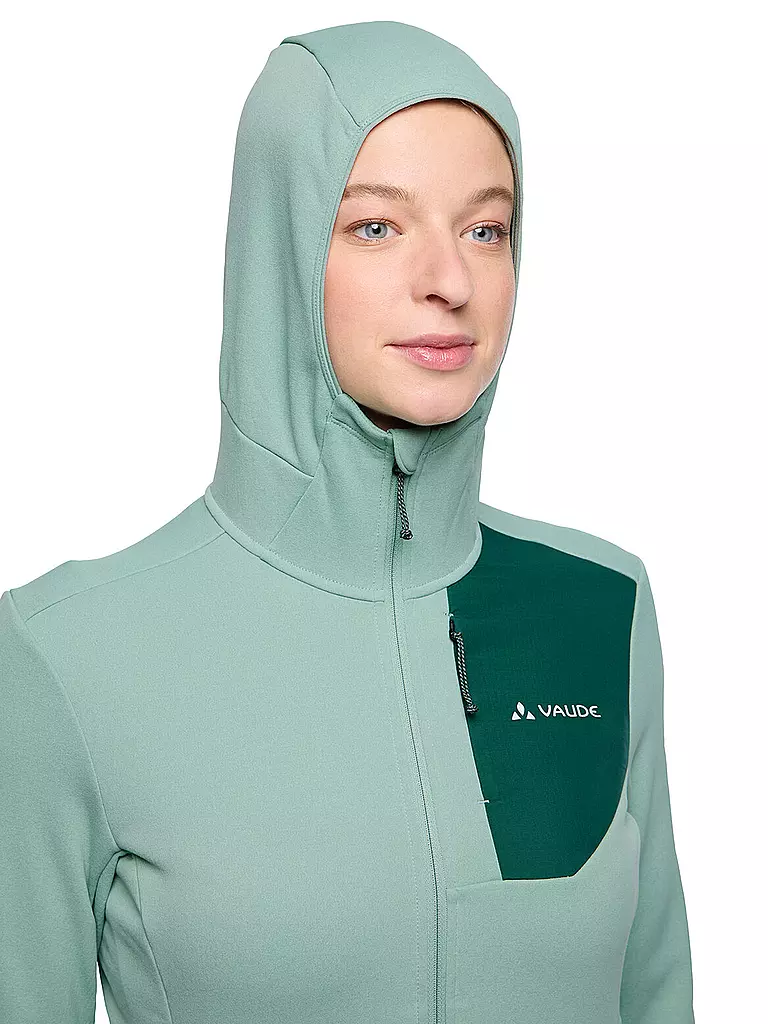 VAUDE | Giacca in pile da donna Monviso III con cappuccio |