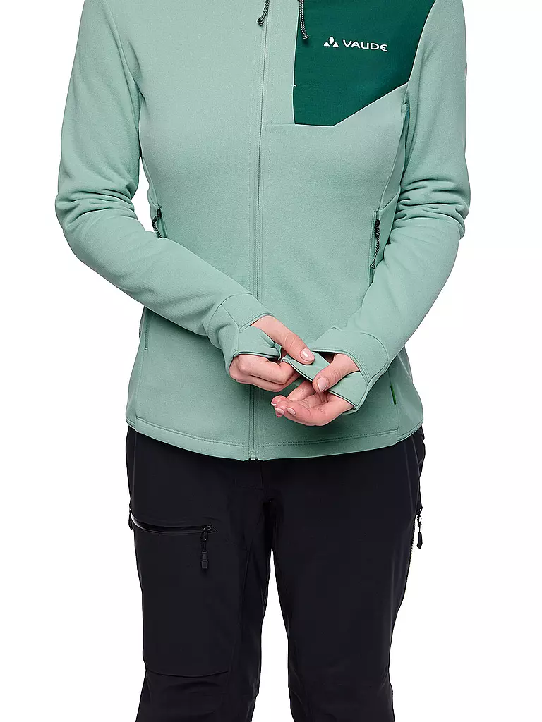 VAUDE | Giacca in pile da donna Monviso III con cappuccio |