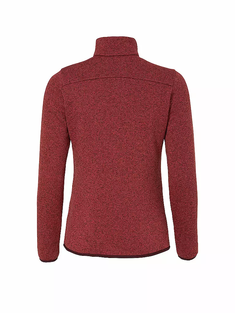 VAUDE | Giacca in pile da donna Rienza IV | Rosso scuro