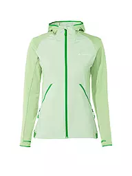 VAUDE | Damen Fleecejacke Scopi Hoodie | Verde chiaro