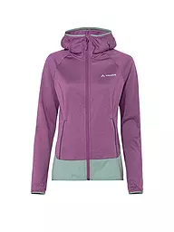 VAUDE | Giacca in pile da donna Tekoa II con cappuccio | Lilla