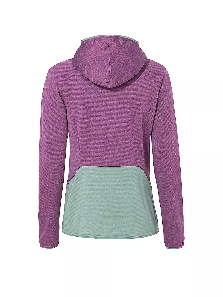 VAUDE | Giacca in pile da donna Tekoa II con cappuccio | Lilla