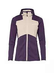 VAUDE | Giacca in pile da turismo da donna Monviso Grid Fleece | Lilla