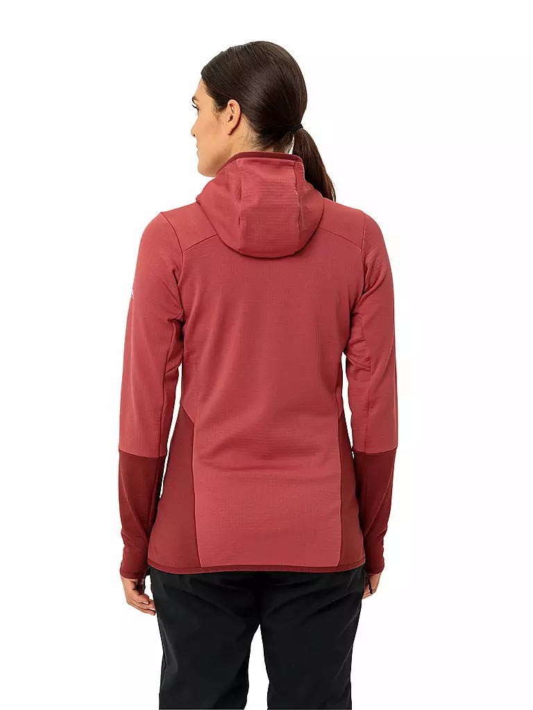 VAUDE | Giacca in pile da turismo da donna Monviso Grid Fleece |