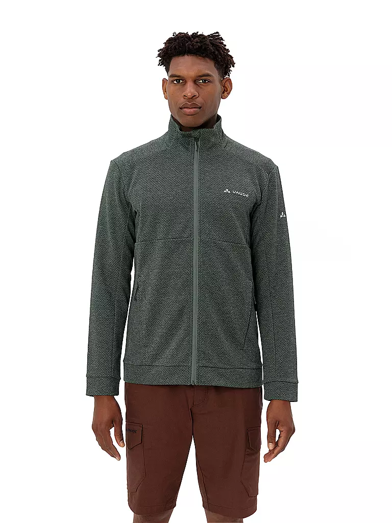 VAUDE | Giacca in pile da uomo Neyland Hiking Polartec | Oliva