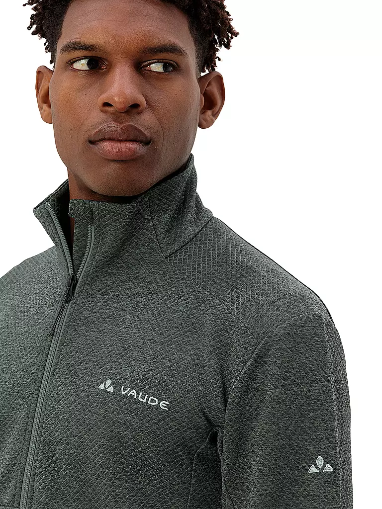 VAUDE | Giacca in pile da uomo Neyland Hiking Polartec | Oliva