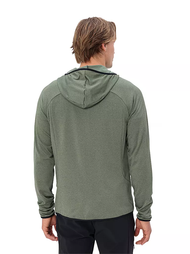 VAUDE | Giacca in pile da uomo Tekoa con cappuccio | Oliva
