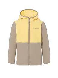 VAUDE | Giacca in pile per bambini Pulex II con cappuccio | Giallo