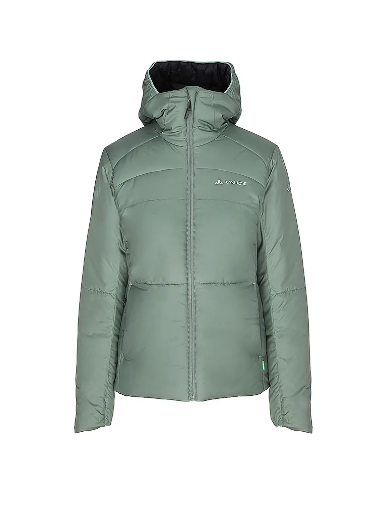 VAUDE | Giacca isolante da donna Neyland con cappuccio | Verde scuro