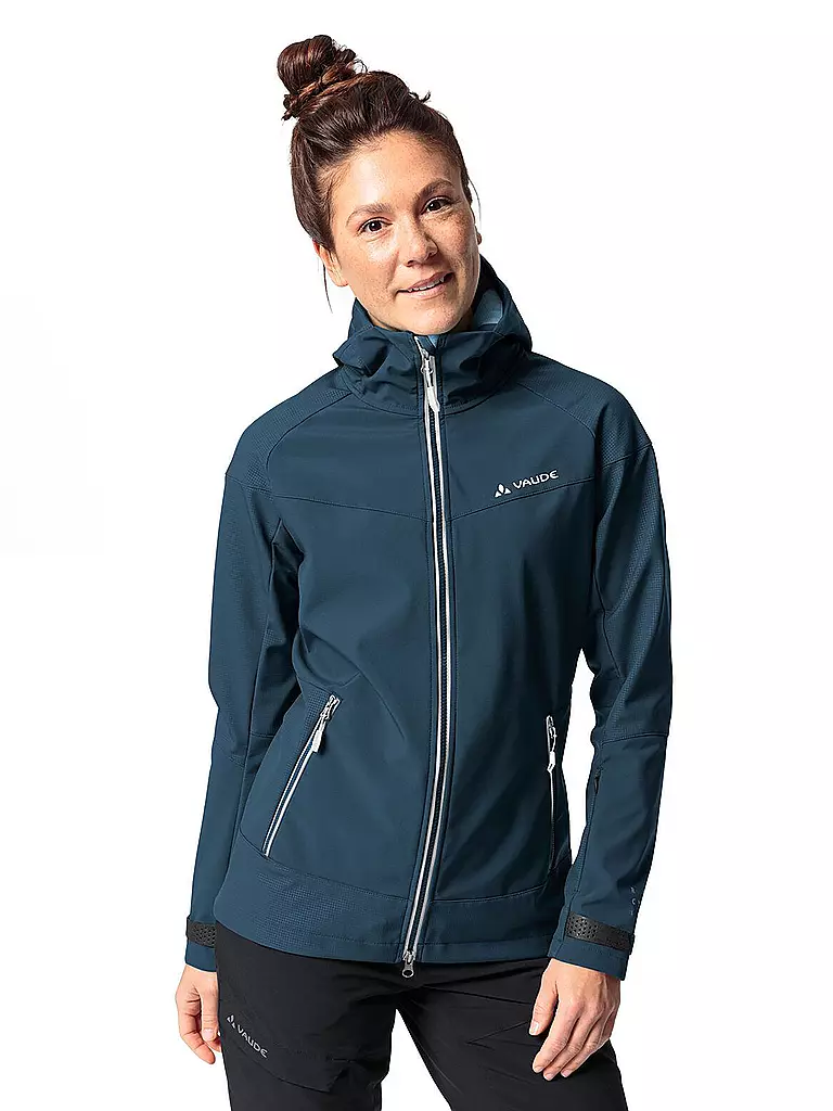 VAUDE | Giacca softshell da donna All Year Elope | Blu scuro