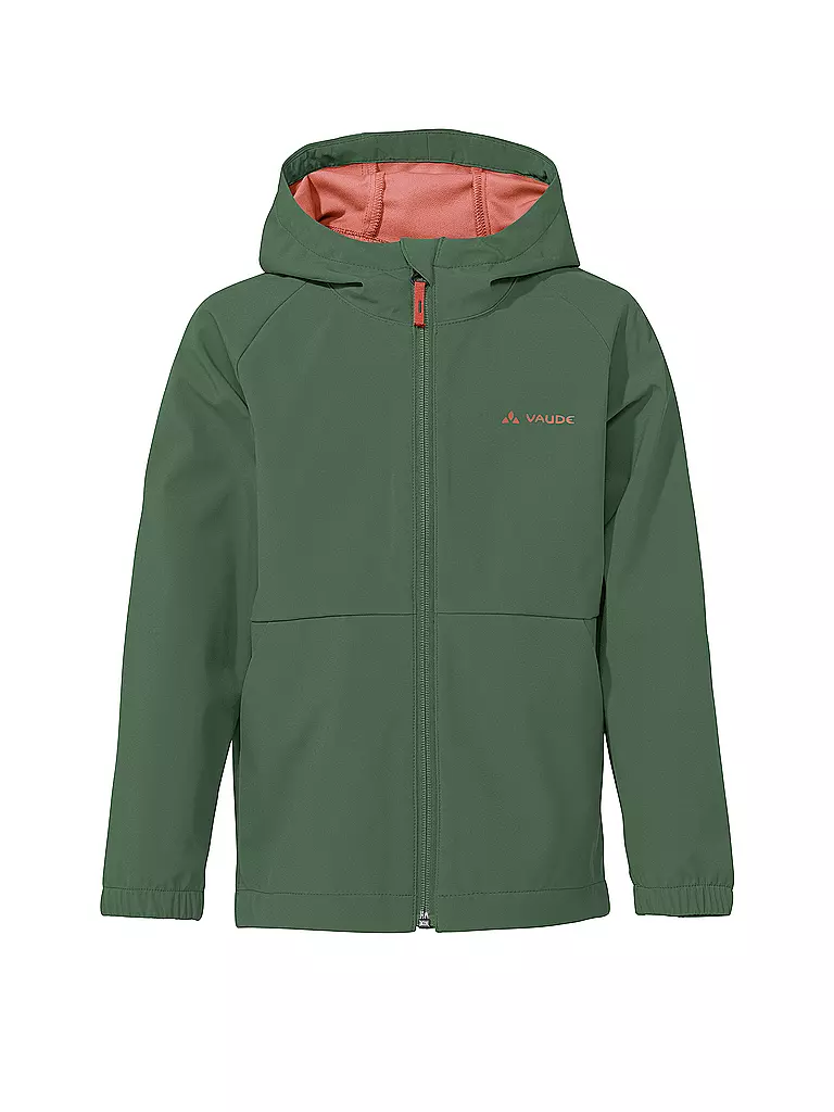 VAUDE | Giacca softshell per bambini Kinich | Verde scuro