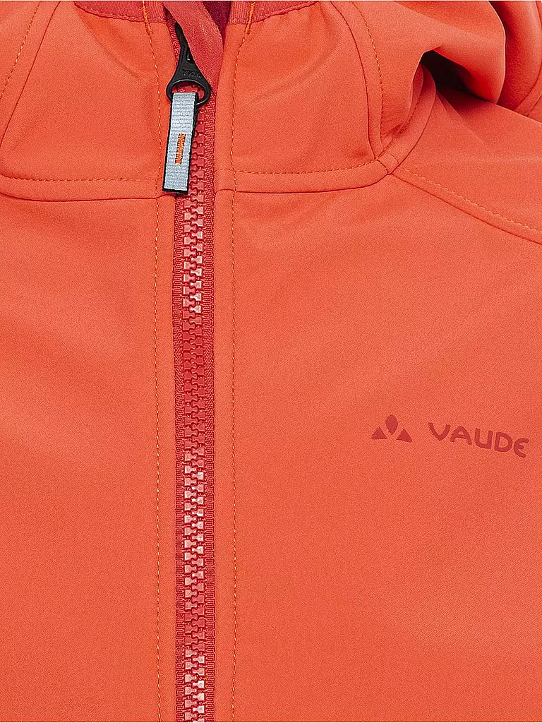 VAUDE | Giacca softshell per bambini Rondane | Corallo