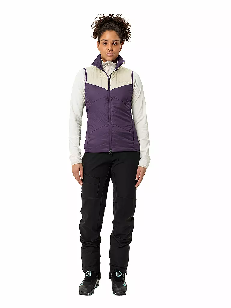 VAUDE | Gilet isolante da donna Sesvenna | Lilla