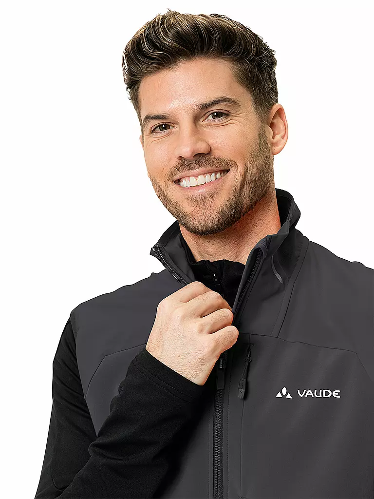 VAUDE | Gilet softshell da uomo Larice | Nero