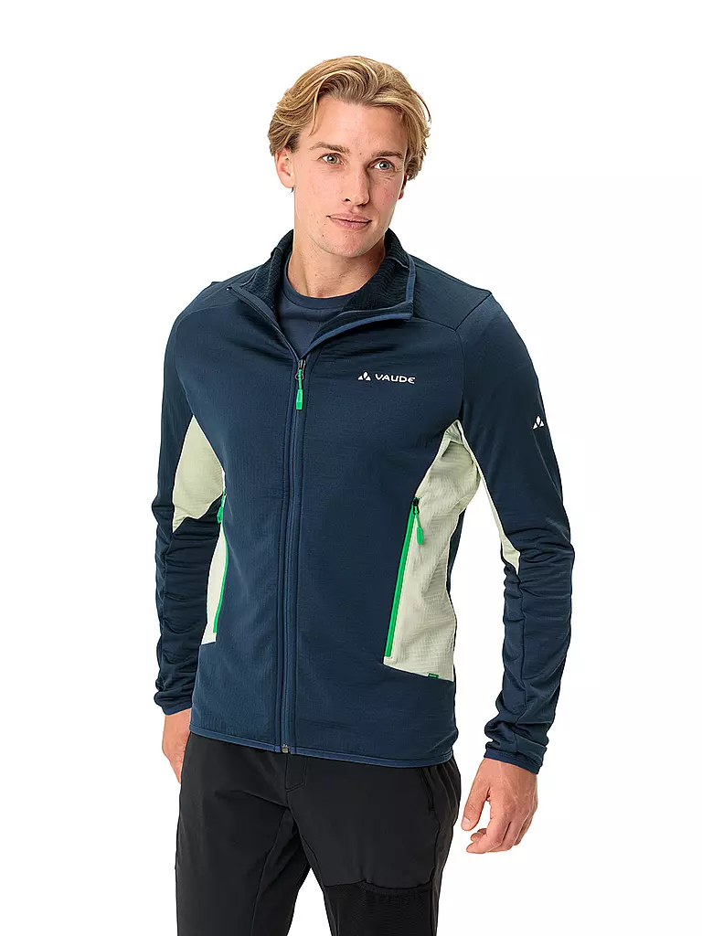 VAUDE | Herren Fleecejacke Monvisio | Blu scuro