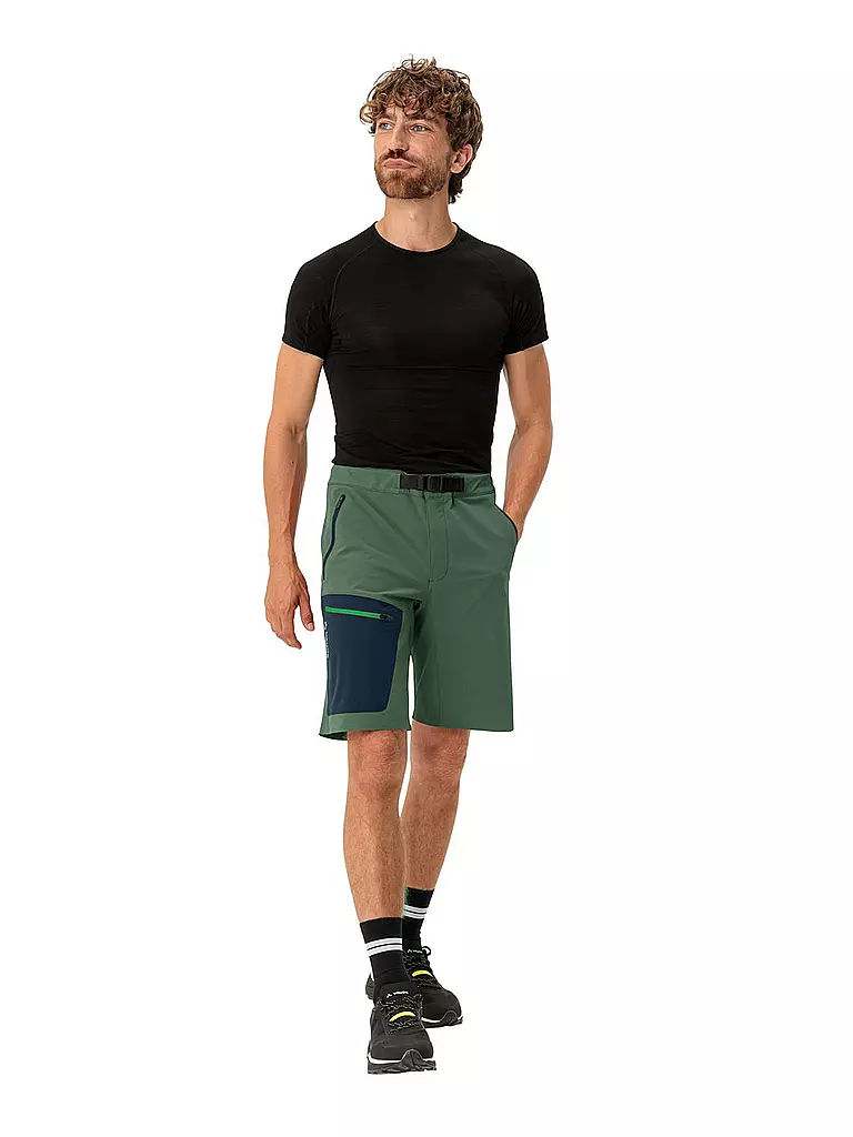 VAUDE | Herren Short Badile | Verde scuro