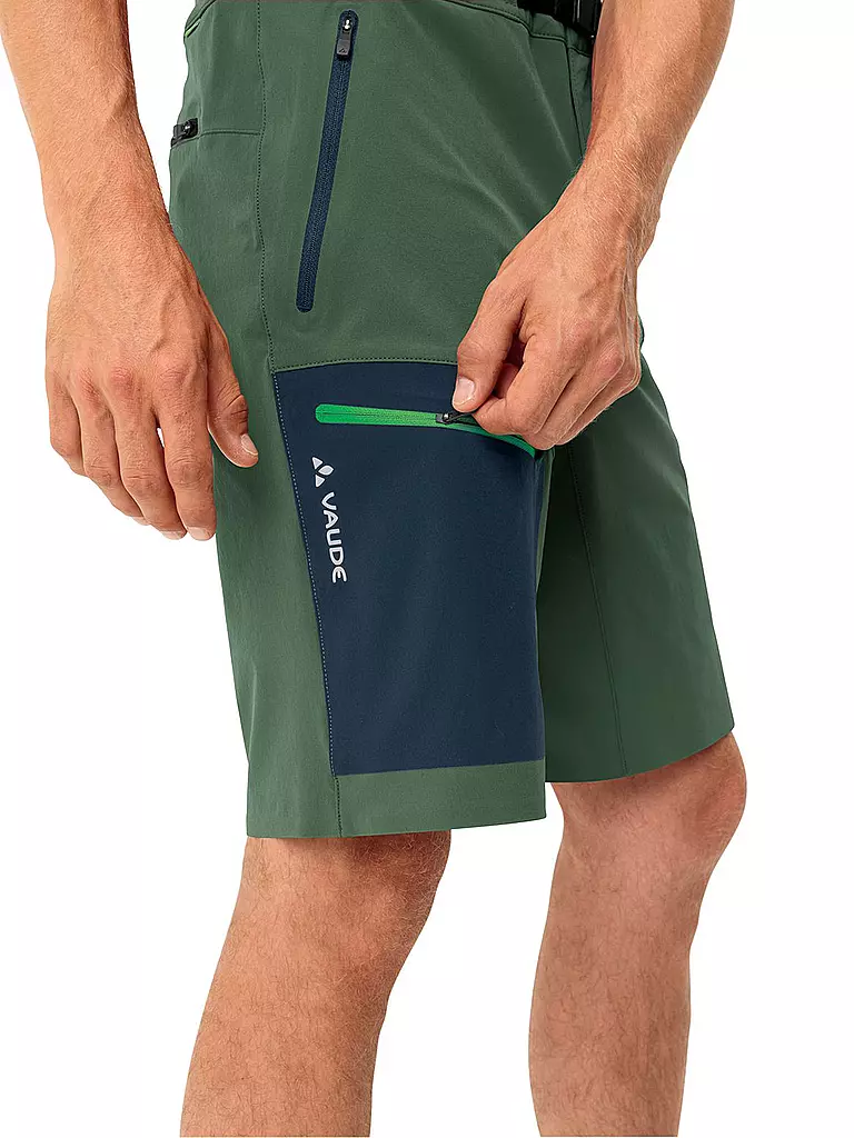 VAUDE | Herren Short Badile | Verde scuro