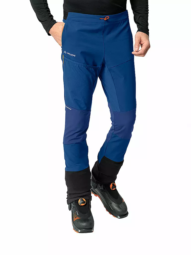 VAUDE | Herren Touren Softshellhose Larice Light | Blu