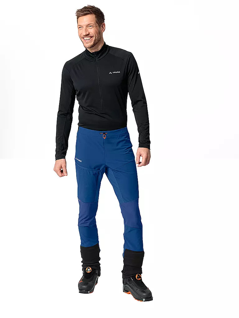 VAUDE | Herren Touren Softshellhose Larice Light | Blu