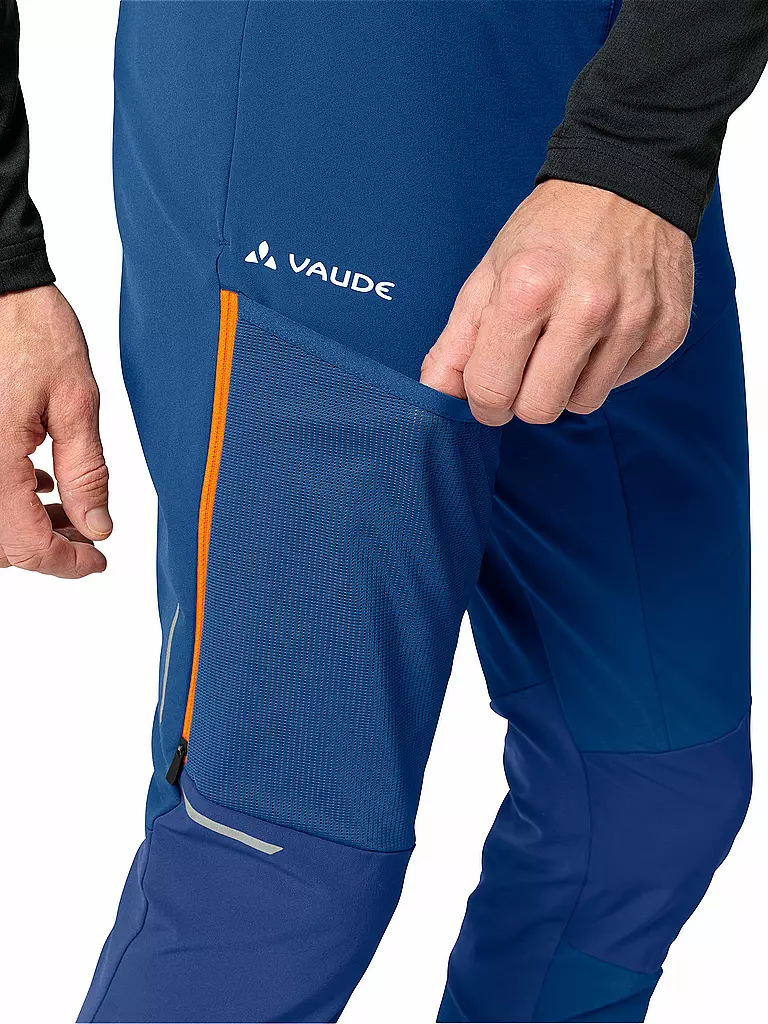 VAUDE | Herren Touren Softshellhose Larice Light | Blu