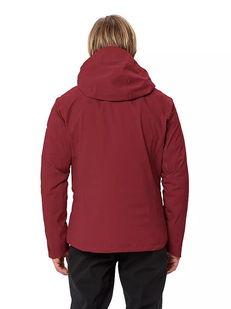 VAUDE | Herren Tourenjacke Monviso 3L | Rosso scuro