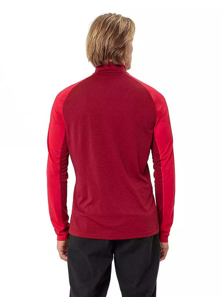 VAUDE | Herren Tourenshirt  Larice Light Shirt II | Rosso scuro