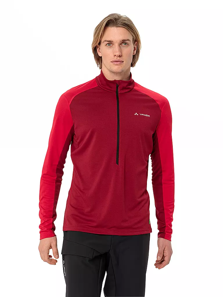 VAUDE | Herren Tourenshirt  Larice Light Shirt II | Rosso scuro