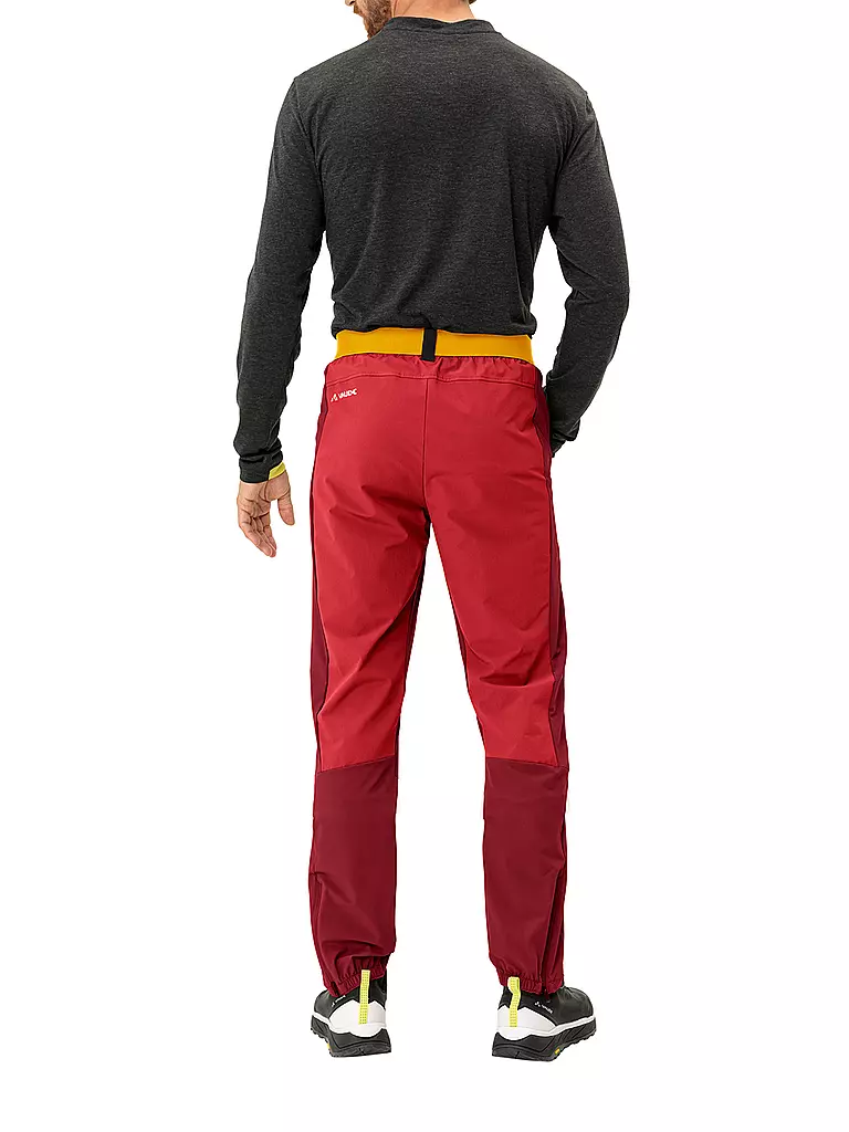 VAUDE | Herren Wanderhose Scopi | Rosso scuro