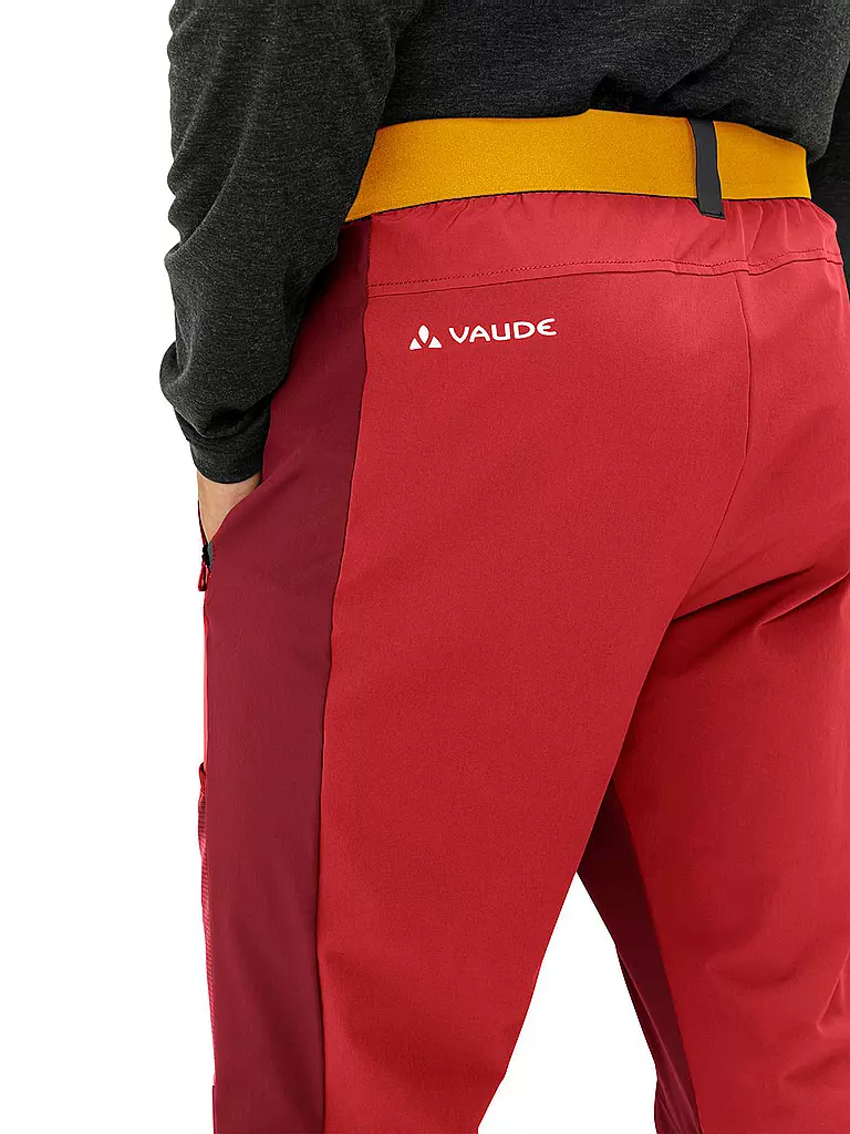 VAUDE | Herren Wanderhose Scopi | Rosso scuro