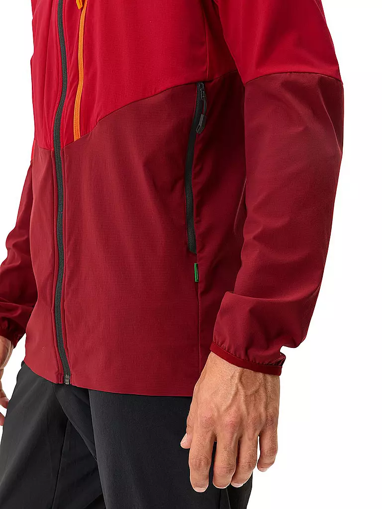VAUDE | Herren Wanderjacke Tekoa Hoodie | Rosso scuro