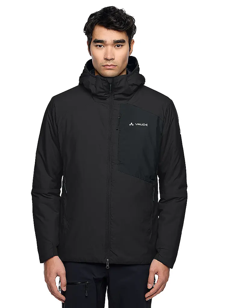 VAUDE | Isogiacca da uomo Monviso Warm Hoodie | Nero