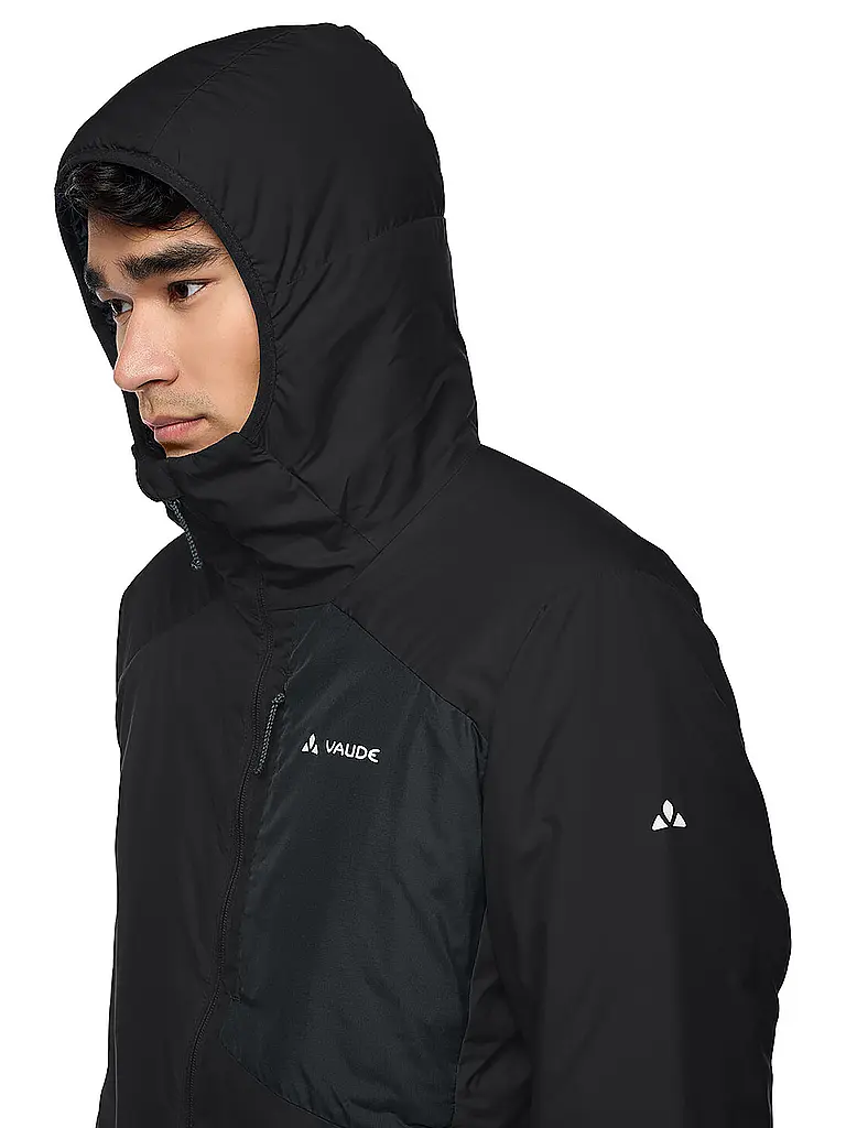 VAUDE | Isogiacca da uomo Monviso Warm Hoodie | Nero