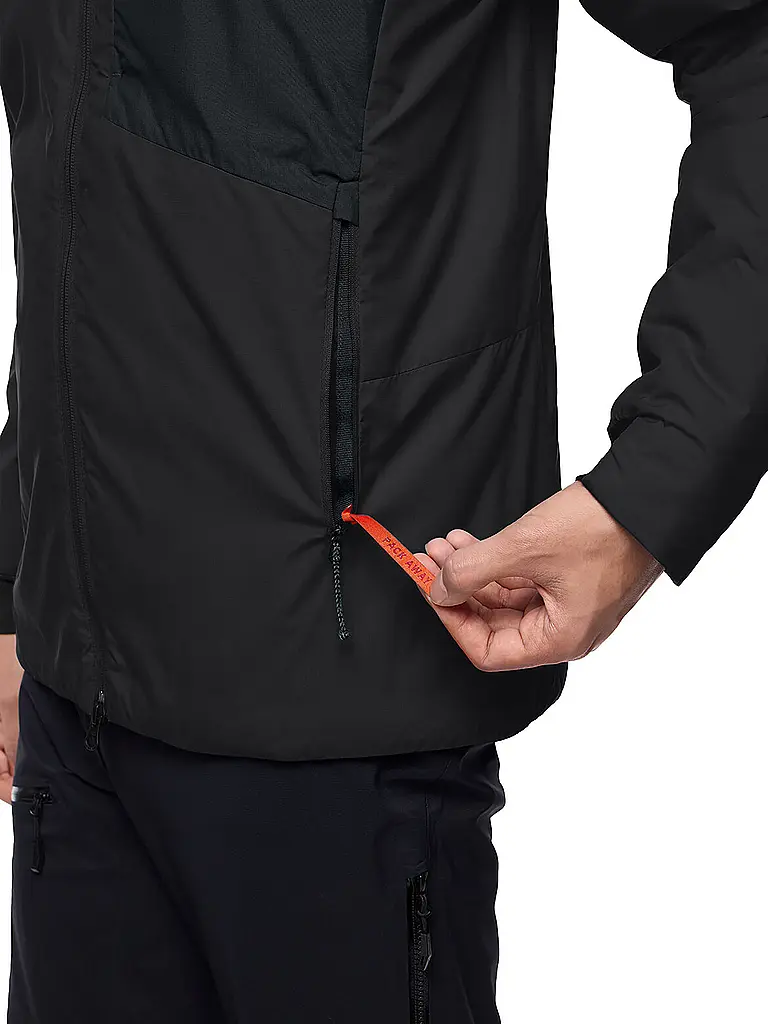 VAUDE | Isogiacca da uomo Monviso Warm Hoodie | Nero