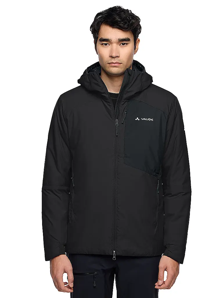 VAUDE | Isogiacca da uomo Monviso Warm Hoodie | Nero