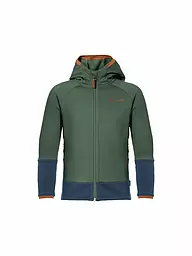 VAUDE | Kinder Fleecejacke Capacida Hoodie | Verde scuro