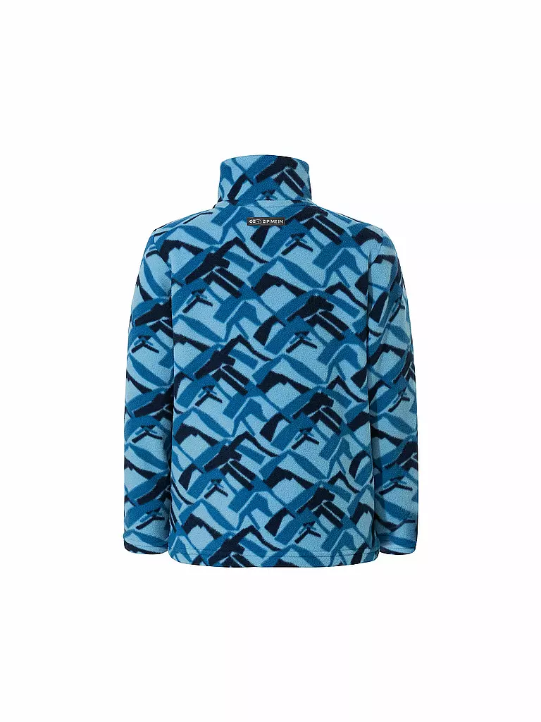 VAUDE | Kinder Fleecejacke Pulex AOP | Blu