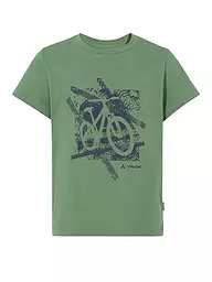 VAUDE | Kinder T-Shirt Lezza | Verde scuro
