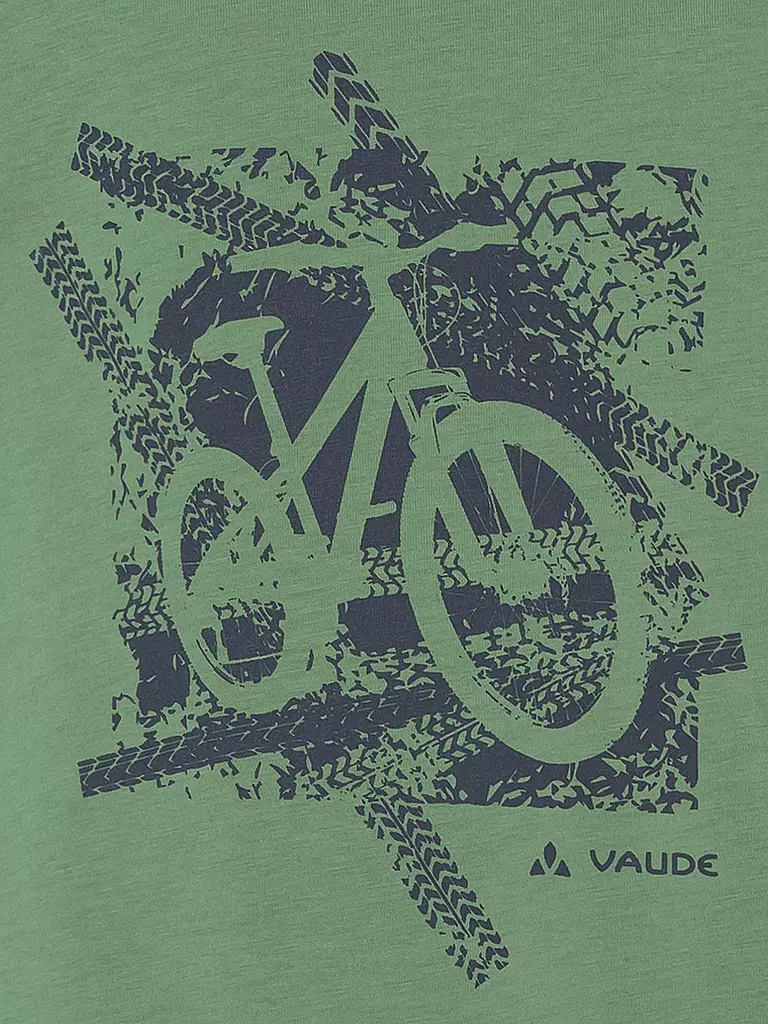 VAUDE | Kinder T-Shirt Lezza | Verde scuro