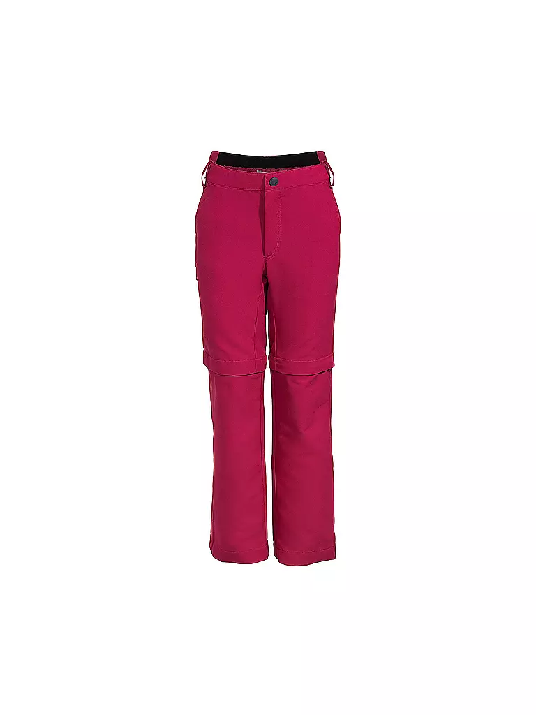 VAUDE | Kinder ZipOff Hose Detective Stretch | Rosso