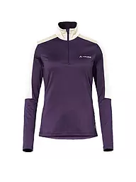 VAUDE | Maglia da donna da turismo Livigno con zip | Lilla