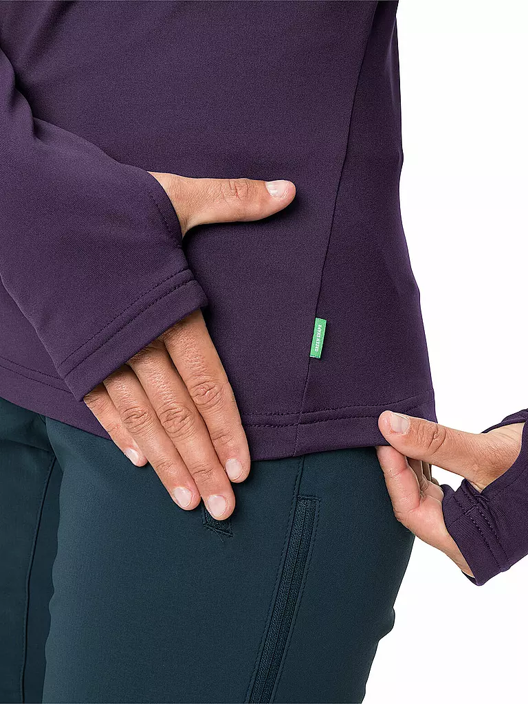 VAUDE | Maglia da donna da turismo Livigno con zip |