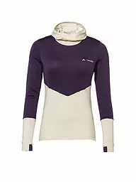 VAUDE | Maglia da turismo da donna Monviso con cappuccio | Lilla