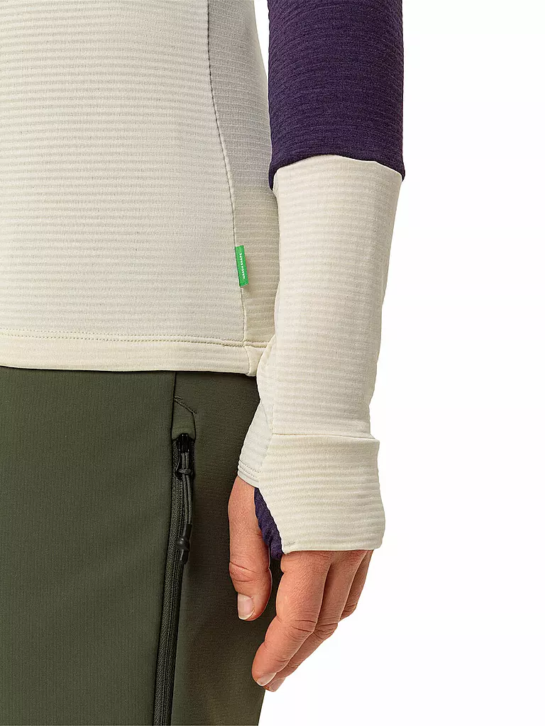 VAUDE | Maglia da turismo da donna Monviso con cappuccio | Lilla