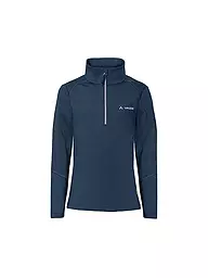 VAUDE | Maglietta da trekking per bambini Livigno Halfzip | Blu scuro