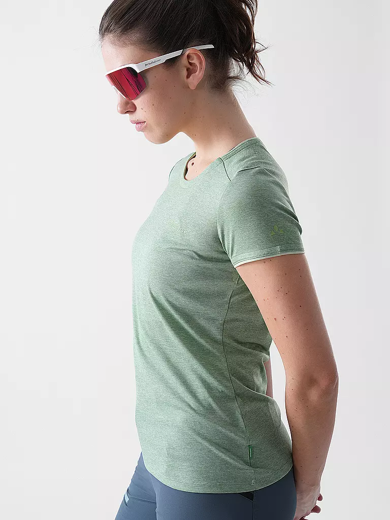 VAUDE | Maglietta funzionale da donna Essential | Verde chiaro