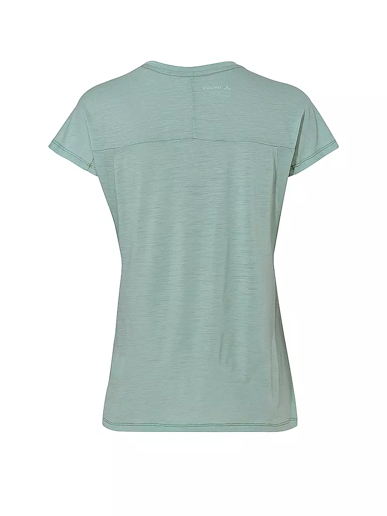 VAUDE | Maglietta funzionale da donna Tekoa Wool | Verde chiaro