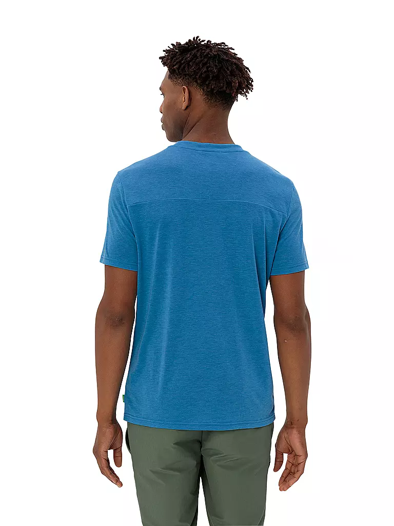 VAUDE | Maglietta funzionale da uomo Tekoa Wool | Blu