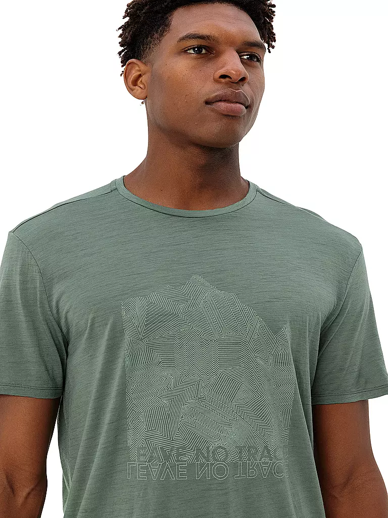 VAUDE | Maglietta funzionale da uomo Tekoa Wool | Oliva