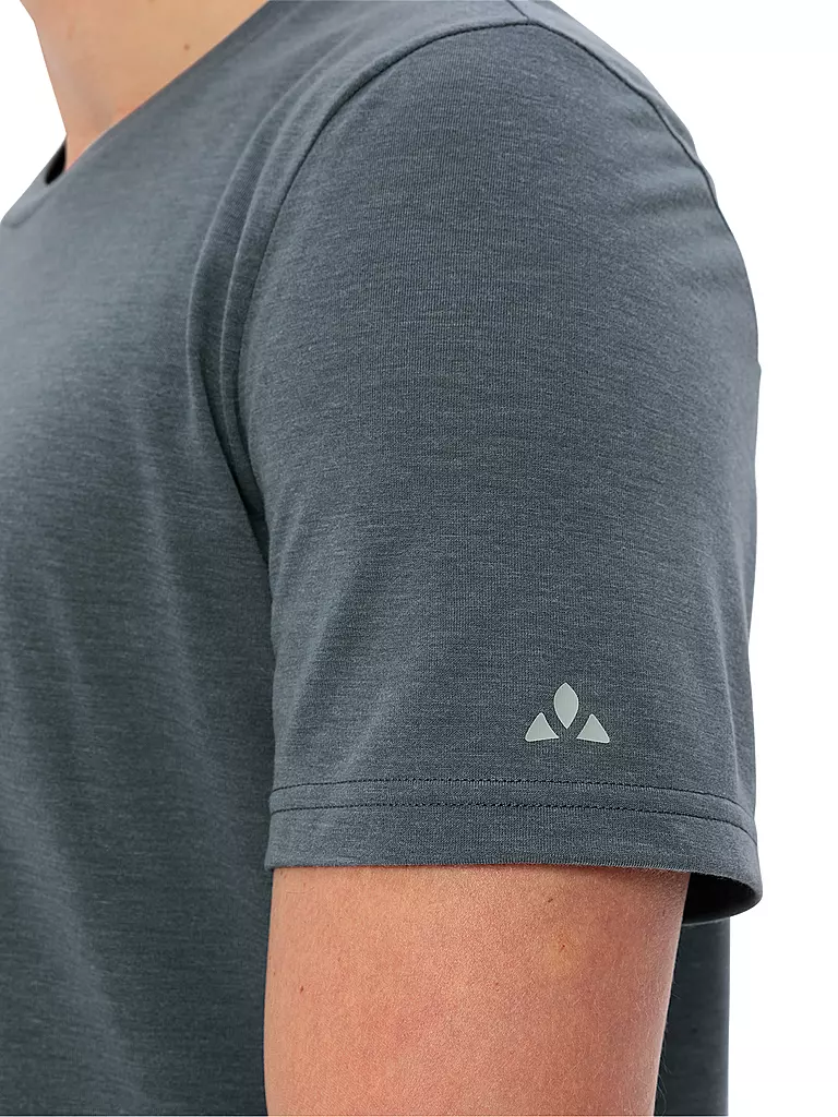 VAUDE | Maglietta funzionale da uomo Tekoa Wool | Grigio