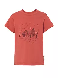 VAUDE | Kinder T-Shirt Lezza | Rosso scuro